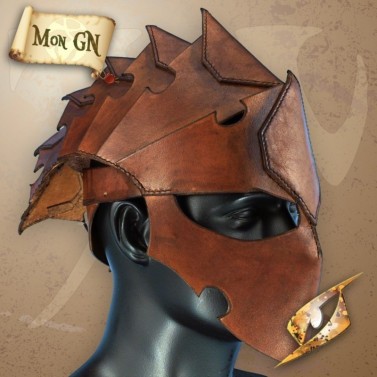  Masque d'Assassin en cuir - Epic Armoury - vue 13