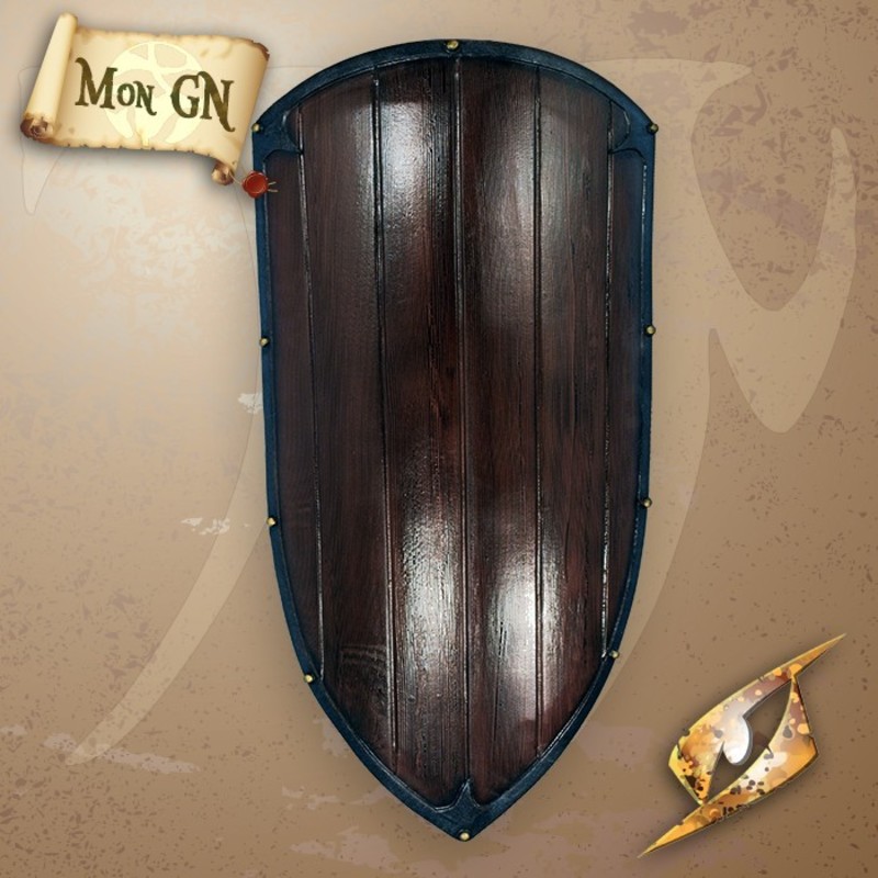 Pavois en bois du Fantassin