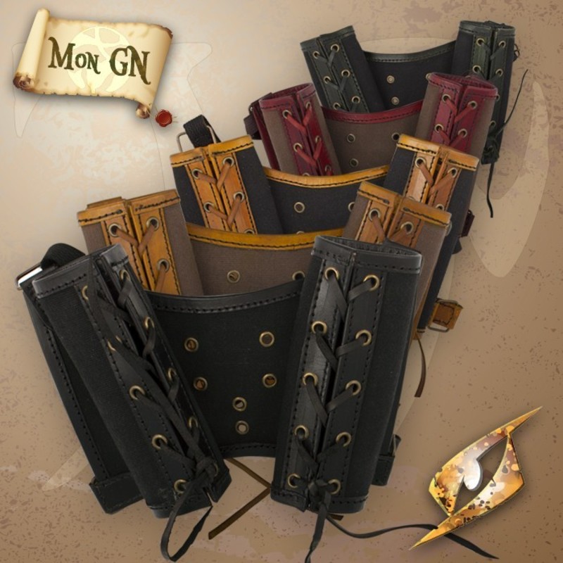 Double fourreau dorsal simple