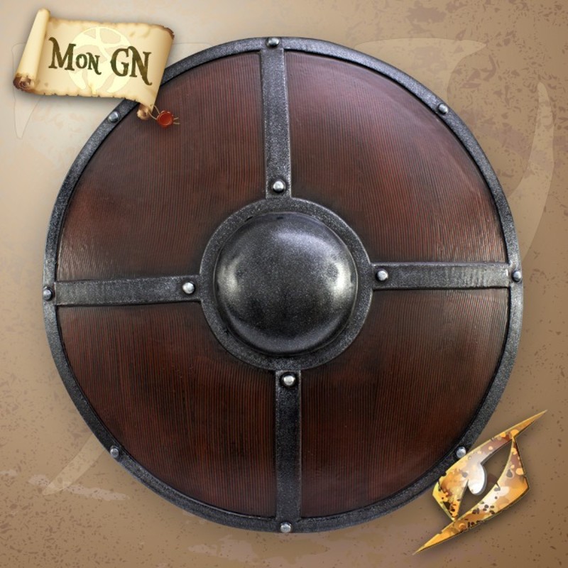 Bouclier Viking ferré