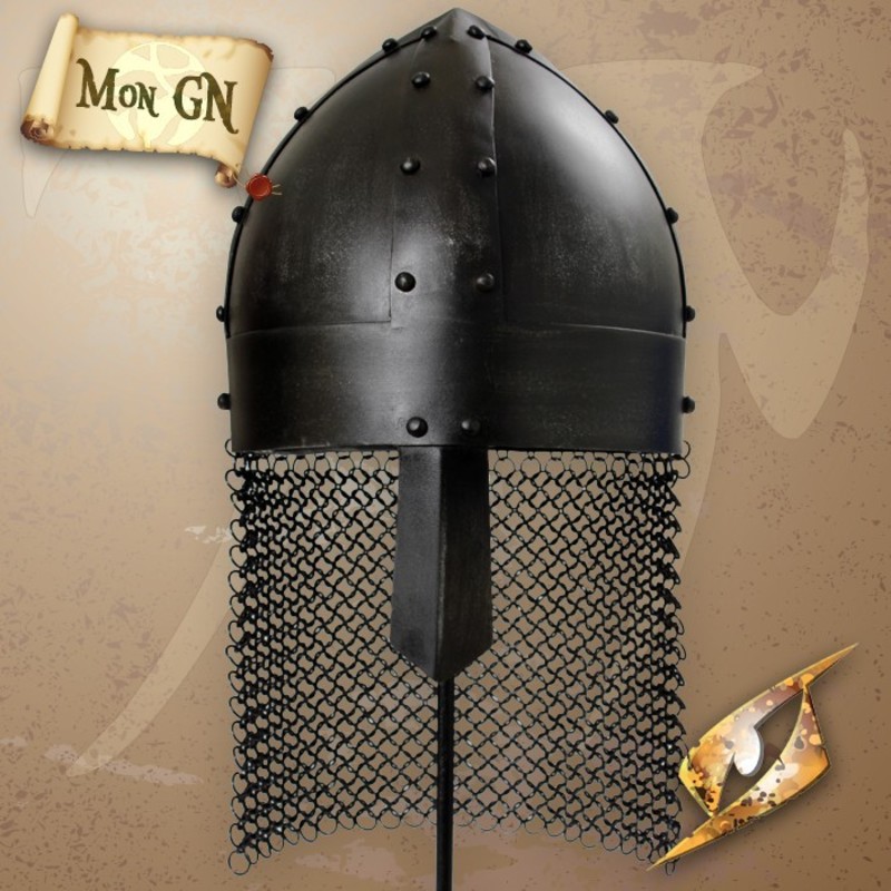  Casque Viking Sombre à Maille - Epic Armoury - vue 1