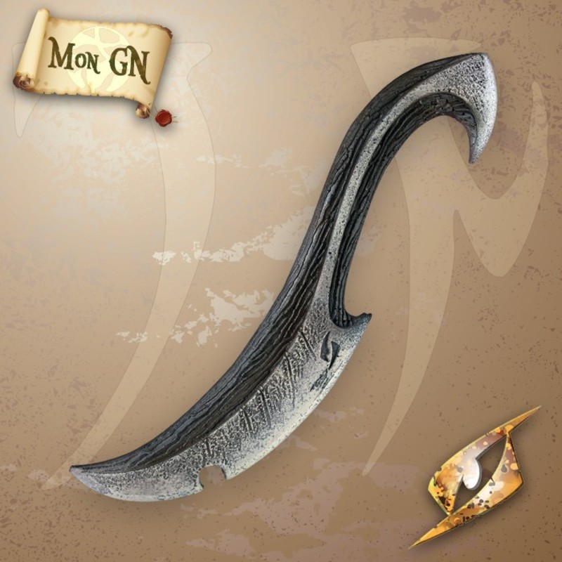 Couteau de lancer Elfe Noir