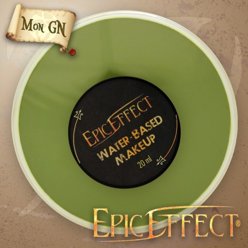  Maquillage à Base d'Eau - Vert 