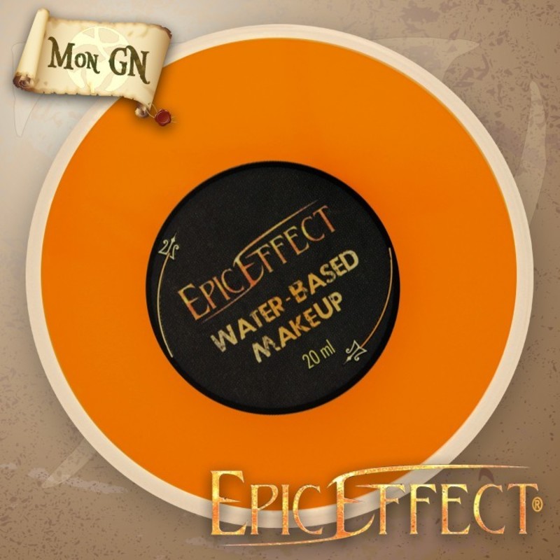  Maquillage à Base d'Eau - Jaune 