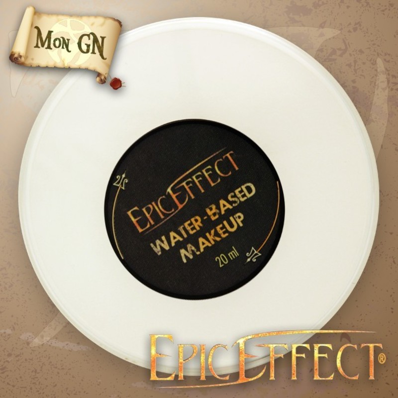  Maquillage à Base d'Eau - Blanc 