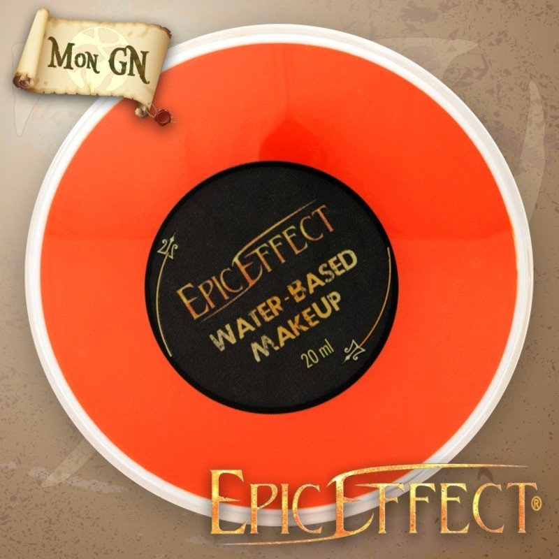  Maquillage à Base d'Eau - Orange 
