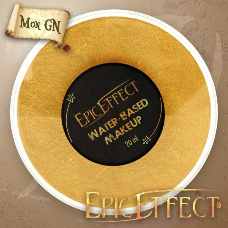  Maquillage à Base d'Eau - Or 