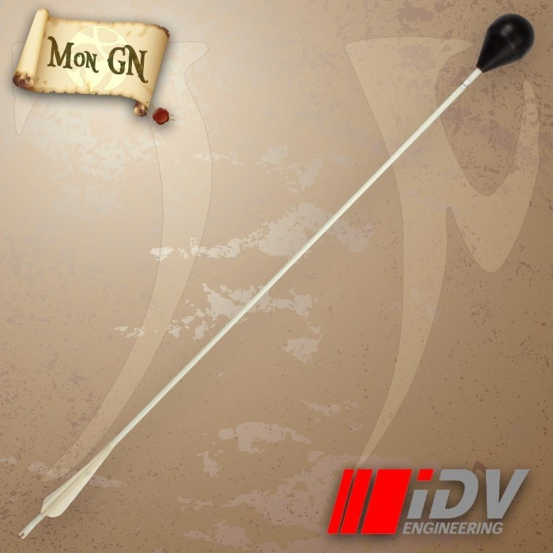 Flèche Blanche Tête Ronde