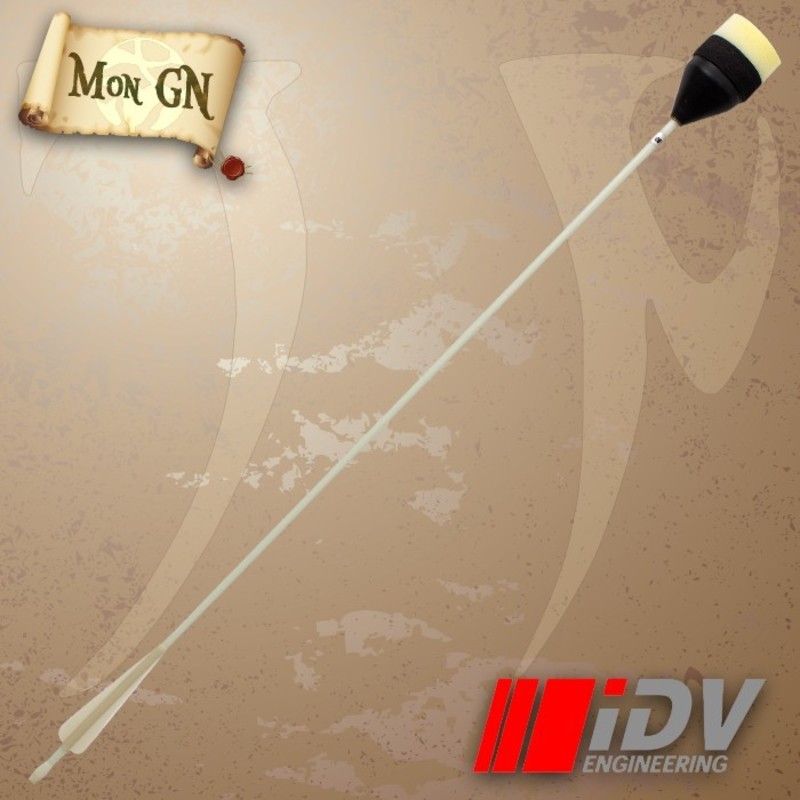 Flèche Blanche Tête Plate