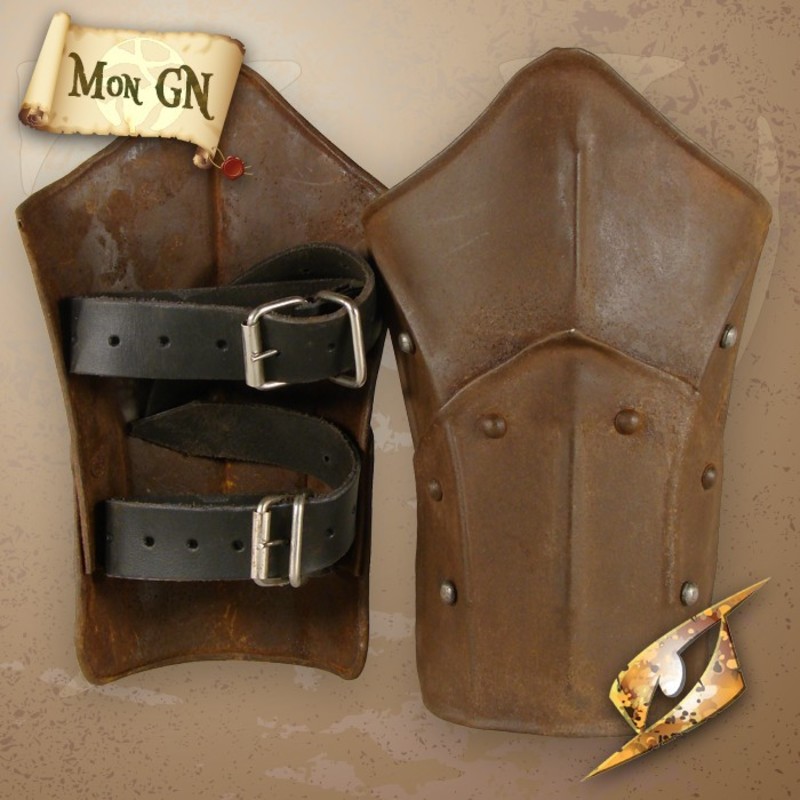 Brassards d'Orc Rouillés