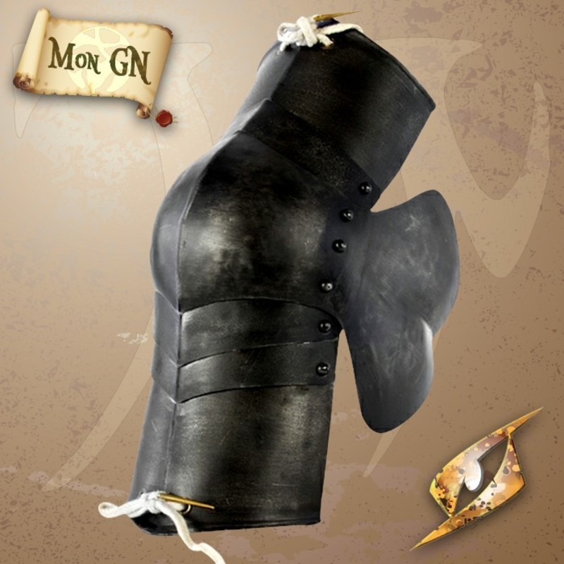  Genouillères Sombres - Epic Armoury - vue 1