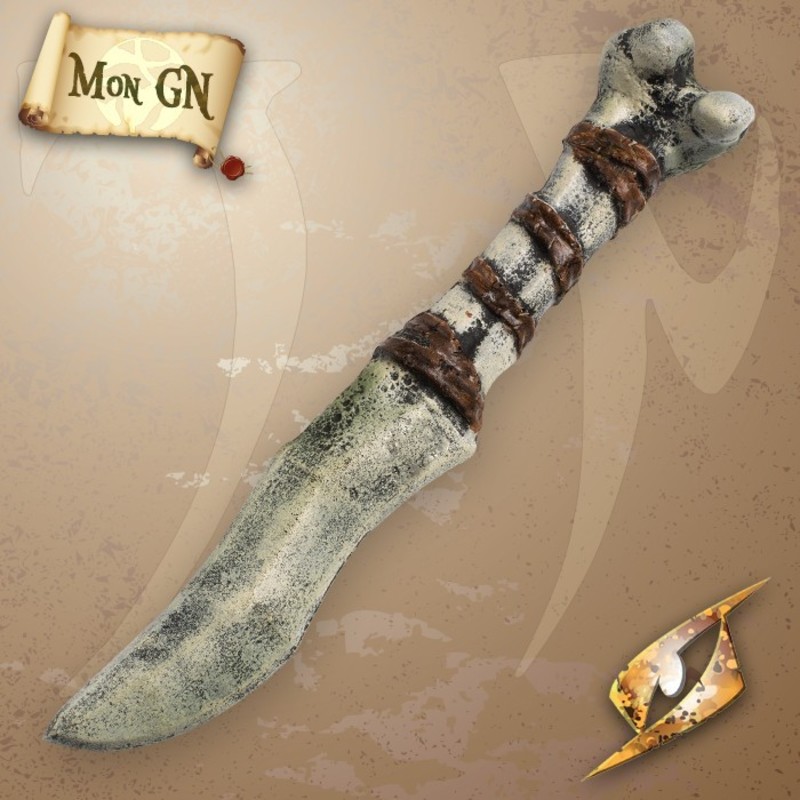 Couteau de lancer en Os