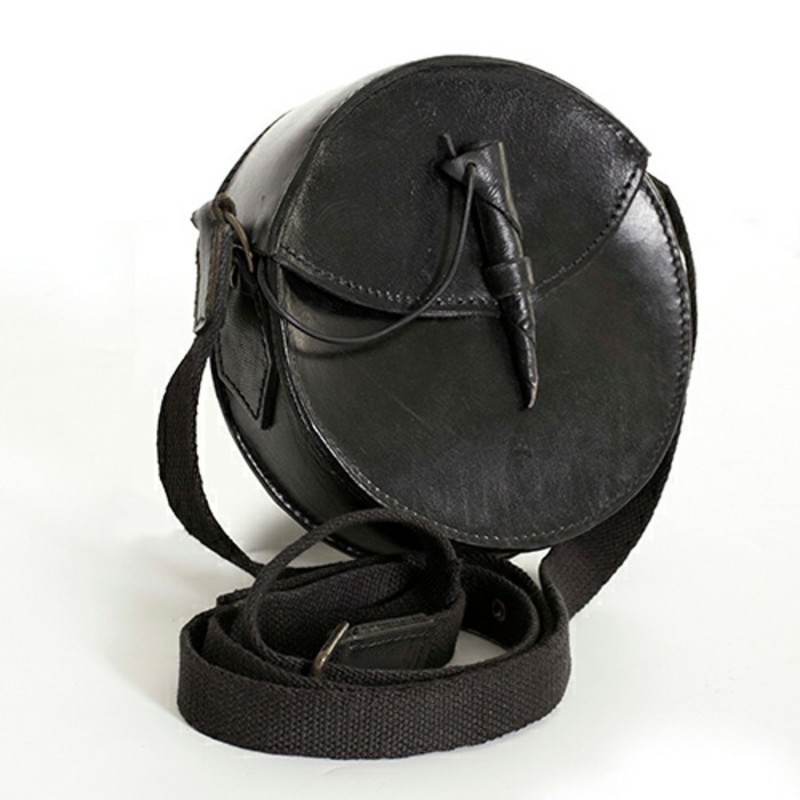 Sac en cuir rond