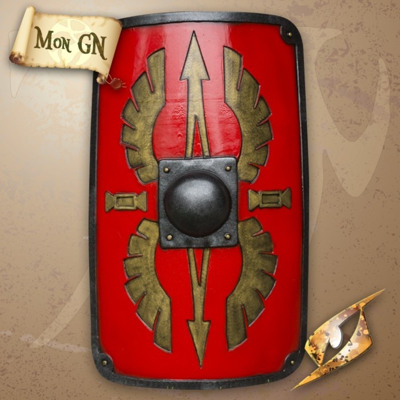  Bouclier Scutum à angle droit - Epic Armoury - vue 1