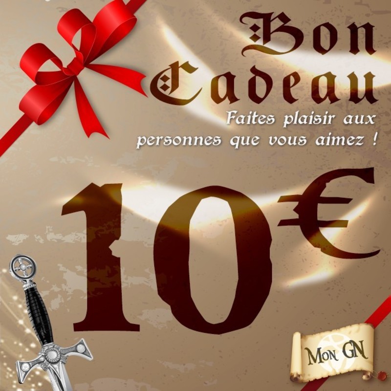 Bon Cadeau-10 - Boutique Mon GN - vue 1