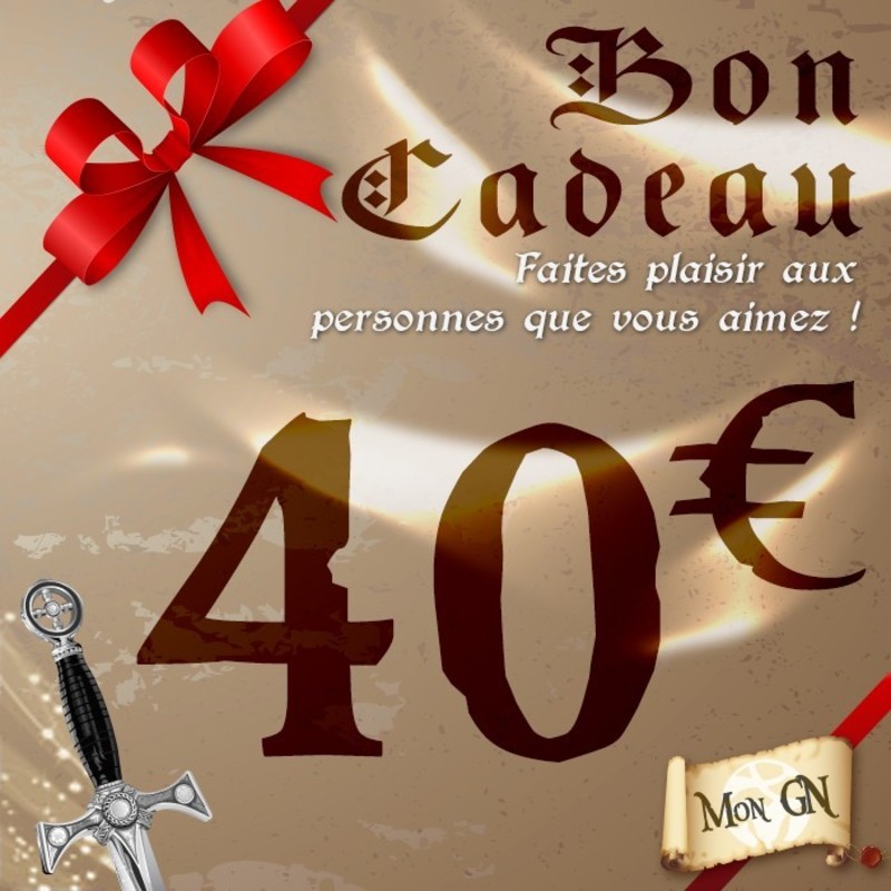  Bon Cadeau-40 - Boutique Mon GN - vue 1