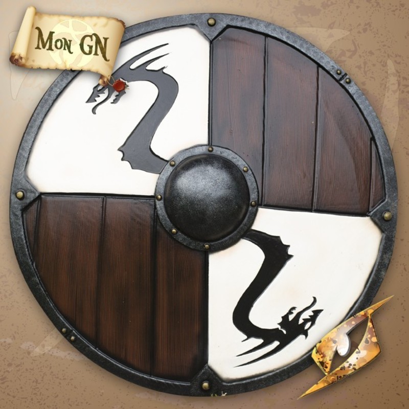  Bouclier Viking Dragon - Epic Armoury - vue 1