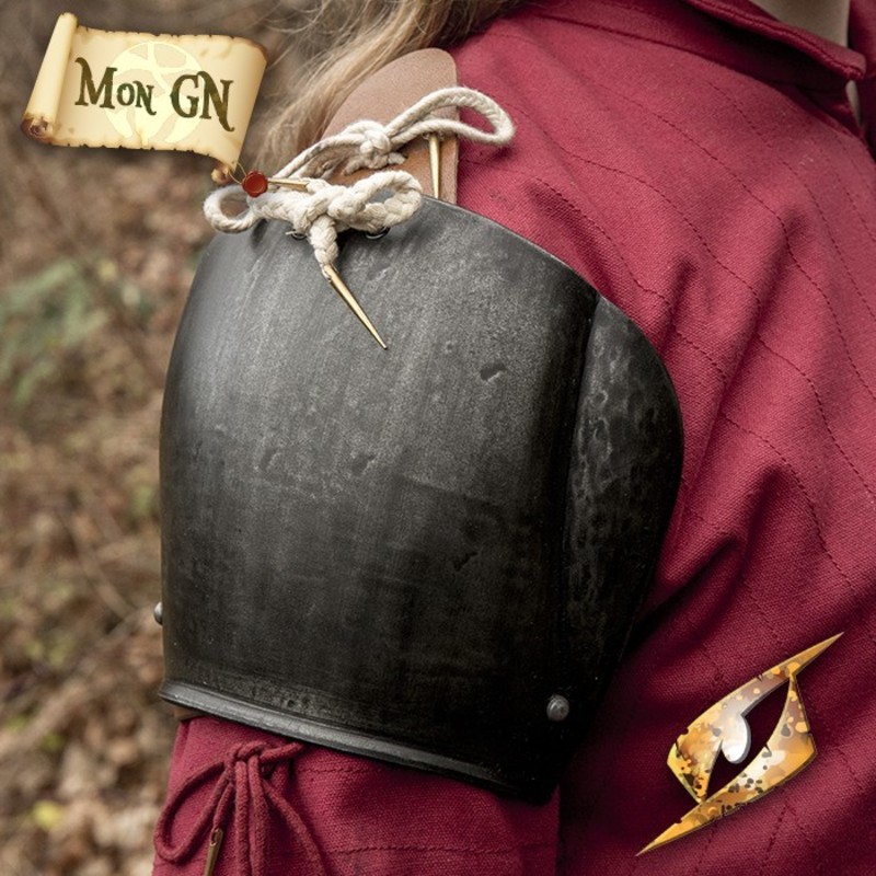  Protection sombre épaule Churburg - Epic Armoury - vue 1