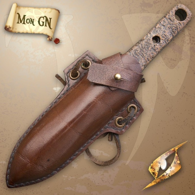  Fourreau et Couteau de lancer d'initiative - Epic Armoury - vue 1