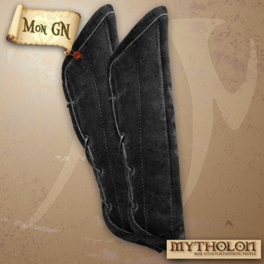  Brassards Gambison Leopold en cuir - Mytholon - vue 4