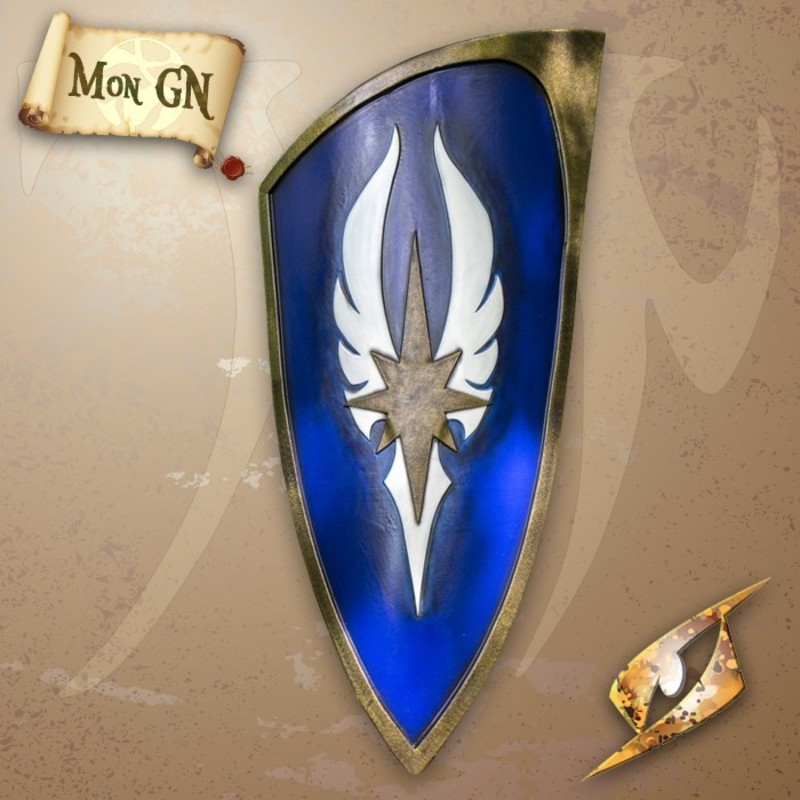  Bouclier elfique bleu - Epic Armoury - vue 1