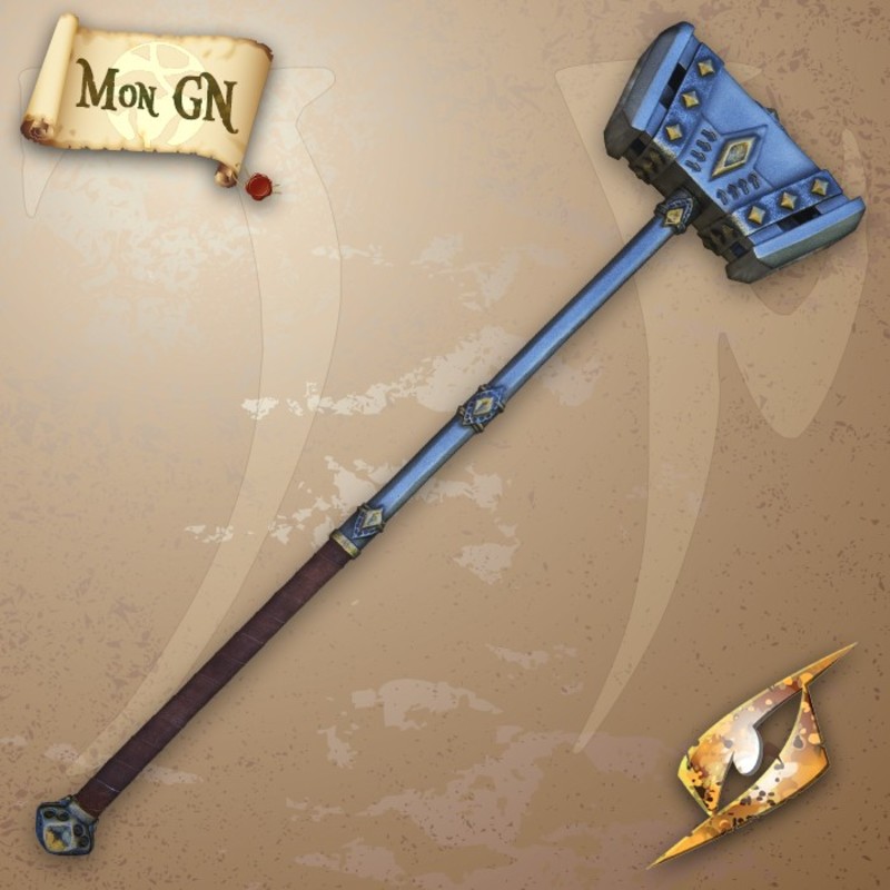  Grand marteau de Nain - Epic Armoury - vue 1