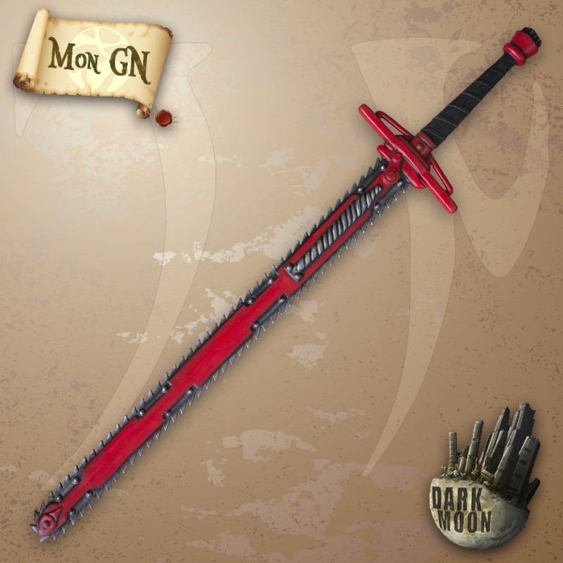 Epée Tronçonneuse longue