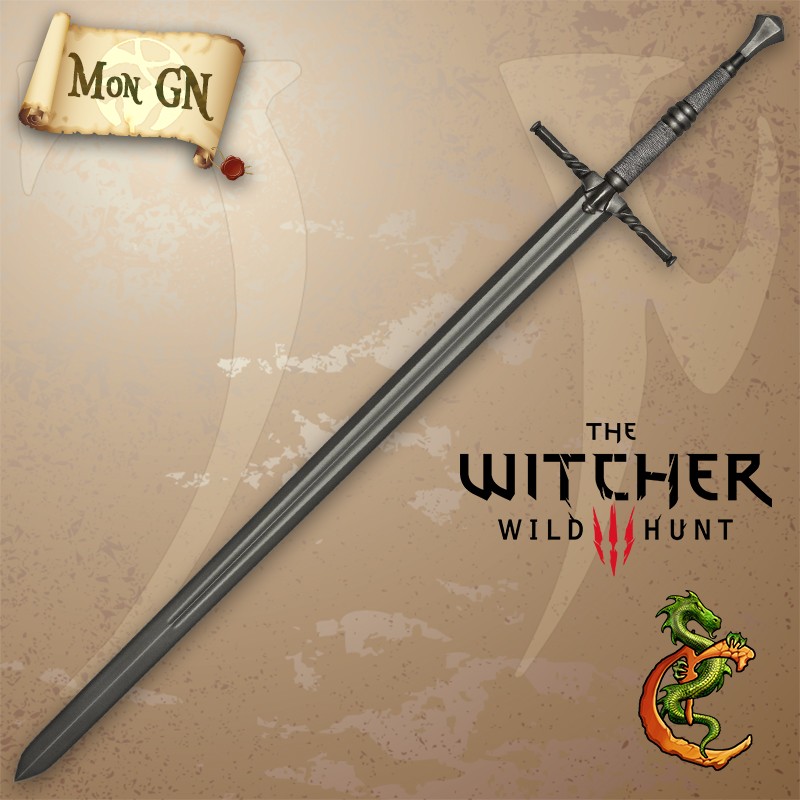 Épée en acier de Geralt