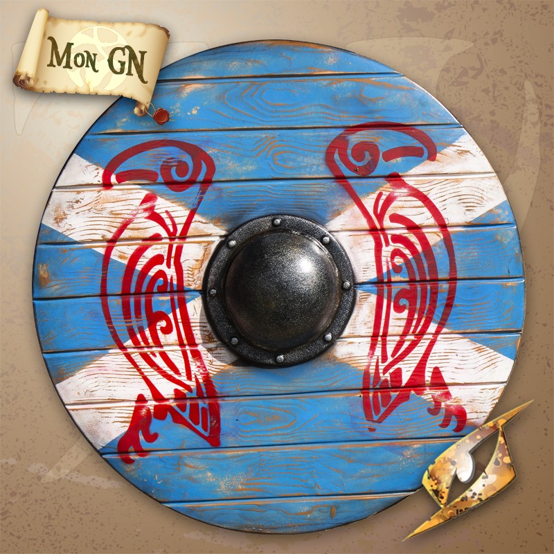  Bouclier Huginn & Muninn - Epic Armoury - vue 2