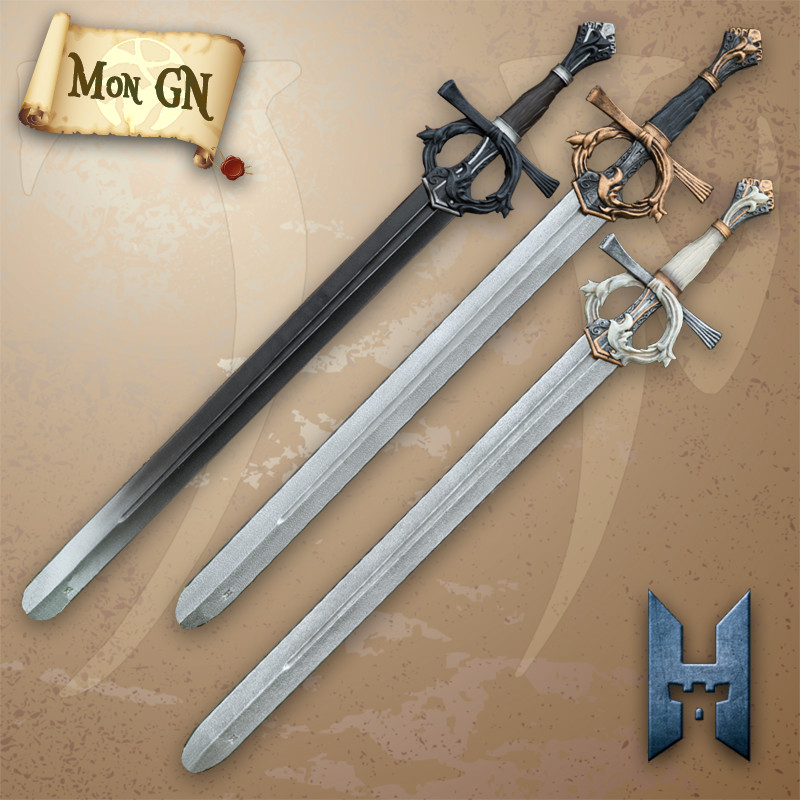 Epée Highborn courte