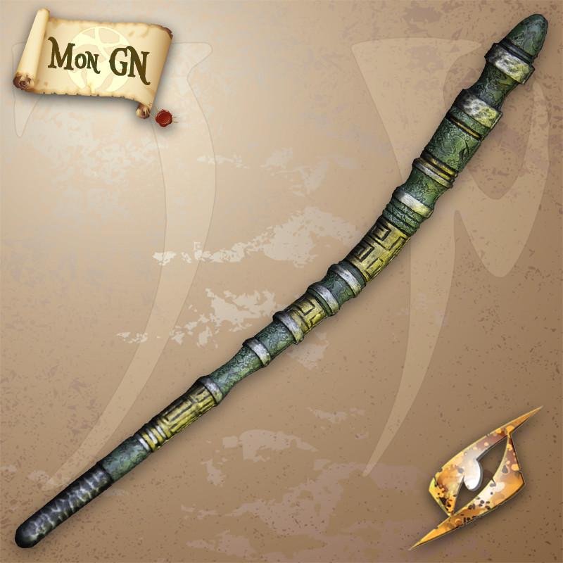 Baguette mystique verte