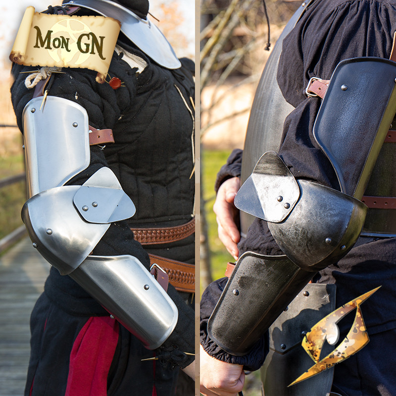 Protections de bras du Soldat - Epic Armoury - vue 2