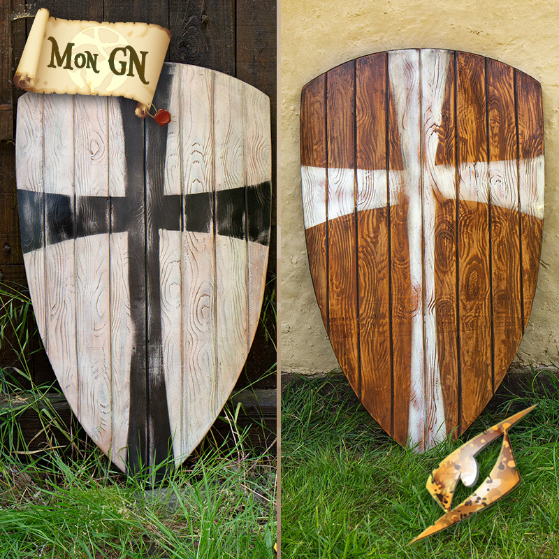 Bouclier de Croisé avec croix