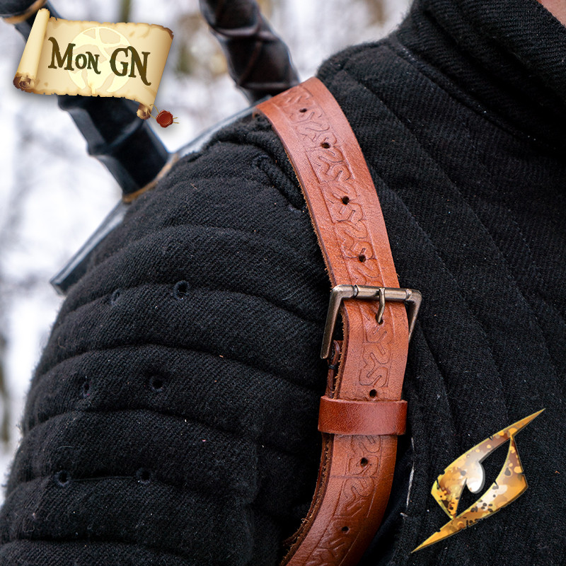 Guides cuir harnais en paire Chetak - Guides pour attelage en paire en cuir