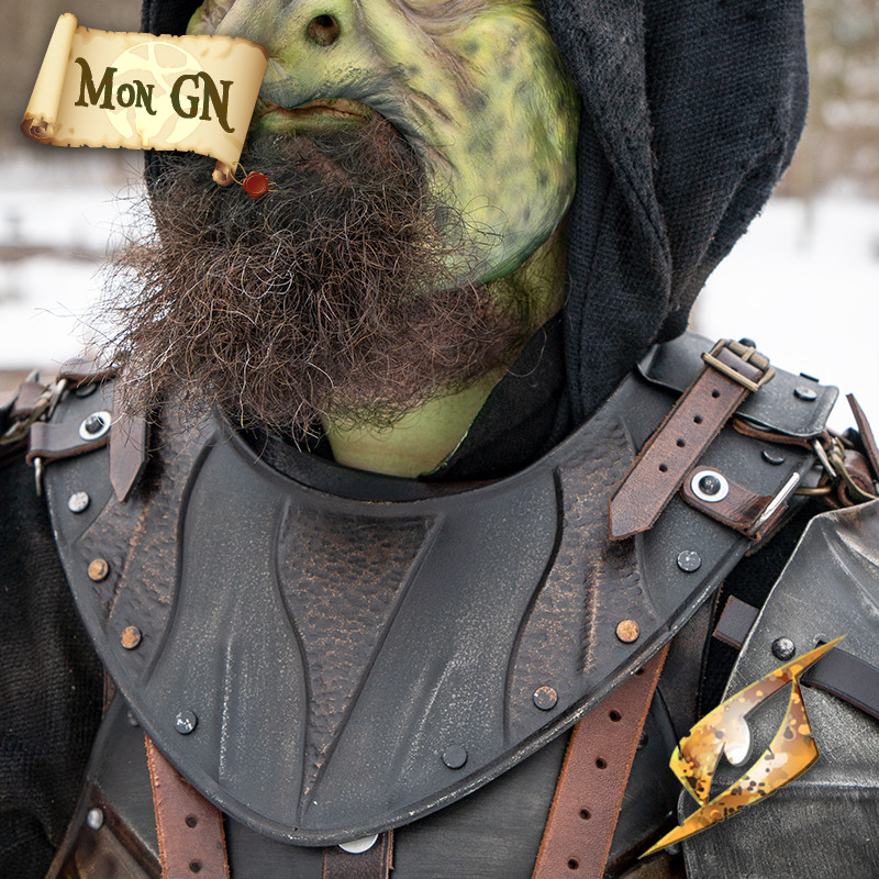  Gorgerin Raider Rust - Epic Armoury - vue 1