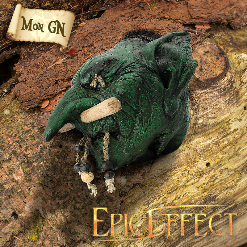 Tête réduite de Gobelin