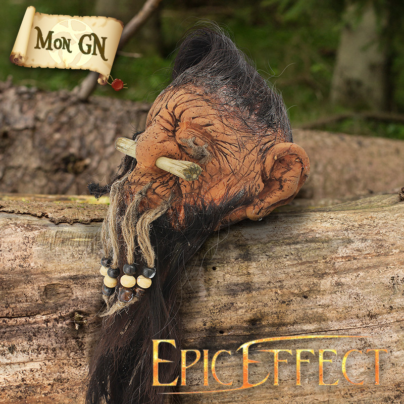 Tête réduite de Nain