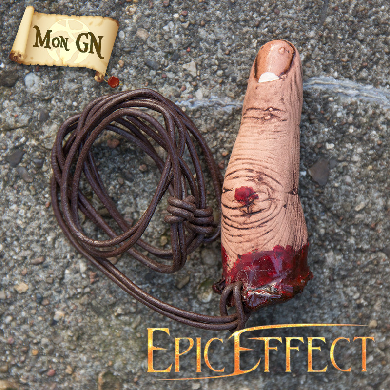 Index coupée d'Humain