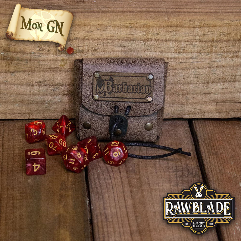 Sac à dés "Barbarian"