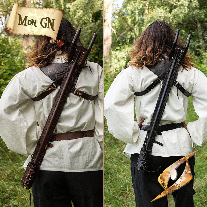  Fourreau dorsal Skyhook - Epic Armoury - vue 11