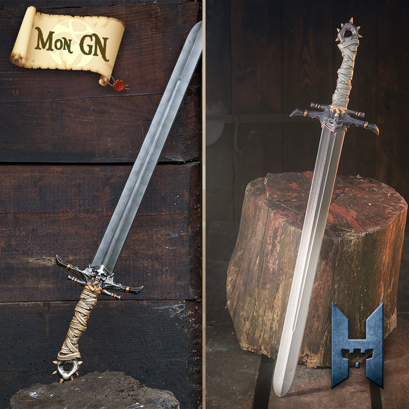 Epée courte érodée du...