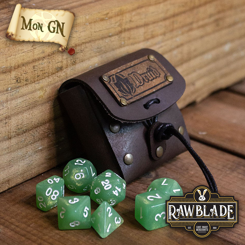 Sac à dés "Druid" - Rawblade - vue 1
