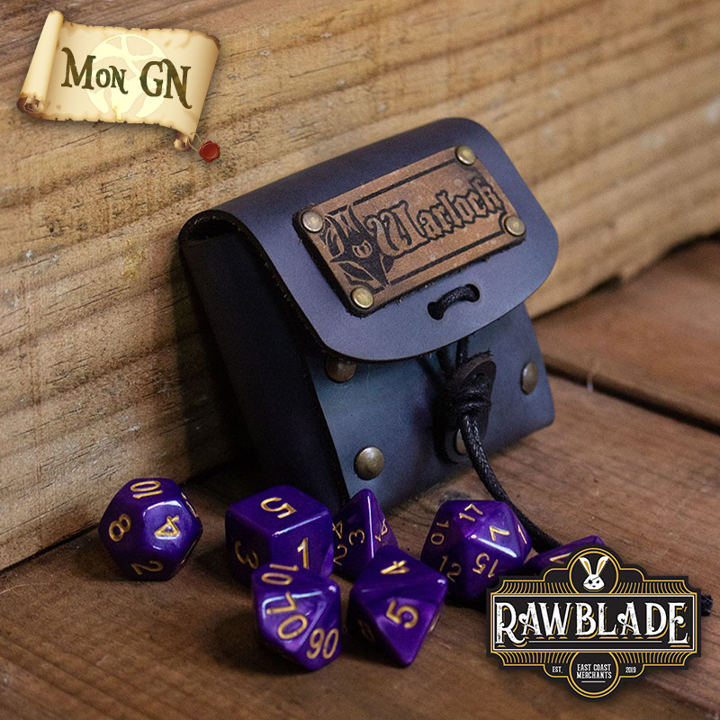  Sac à dés "Warlock" - Rawblade - vue 1