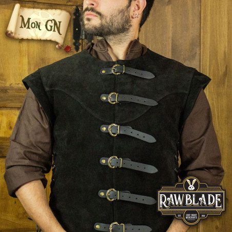 Veste Noire JULES Pour Homme - Taille XL - En Coton Et En Très Bon état
