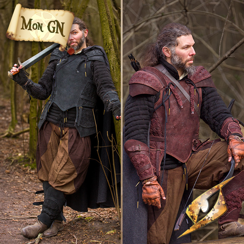 Armure complète Ranger suédé