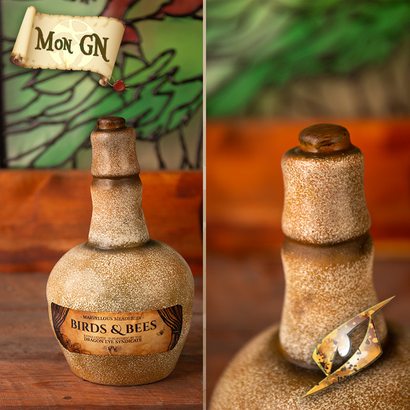 Bouteille de mousse “Birds...