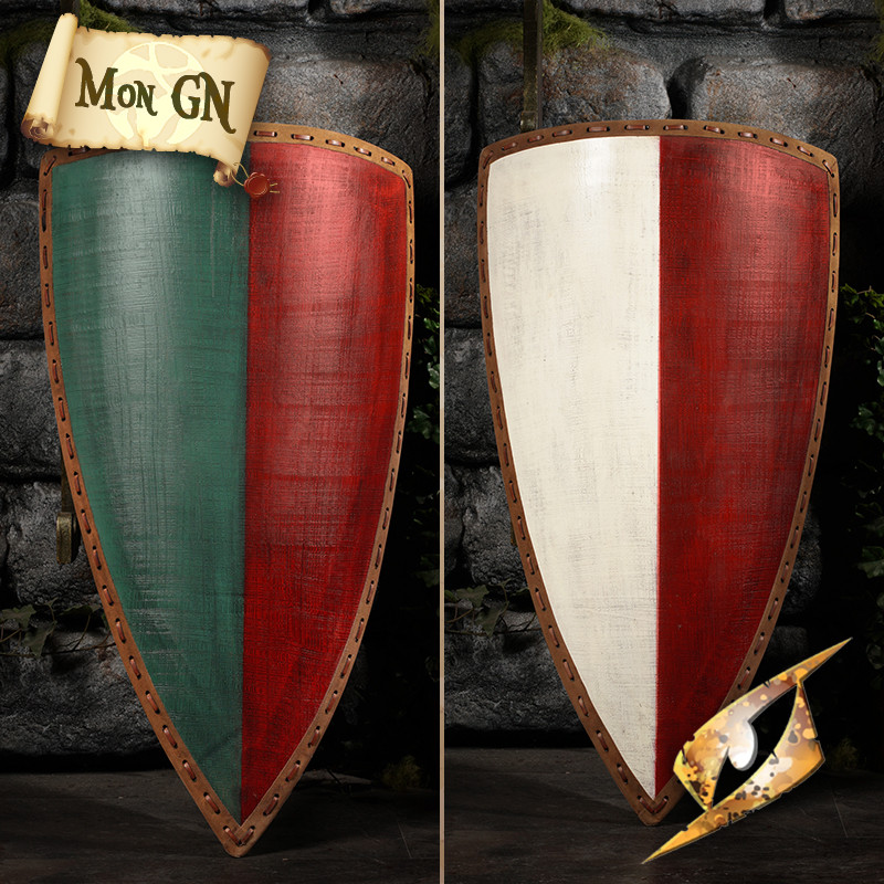 Bouclier en écusson