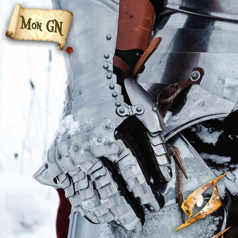 Gantelets Médiévaux