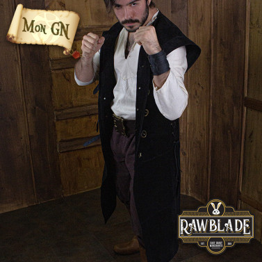 Veste longue Jules - Rawblade - vue 11