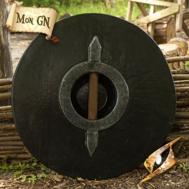  Bouclier Drang en bois peint - Epic Armoury - vue 4